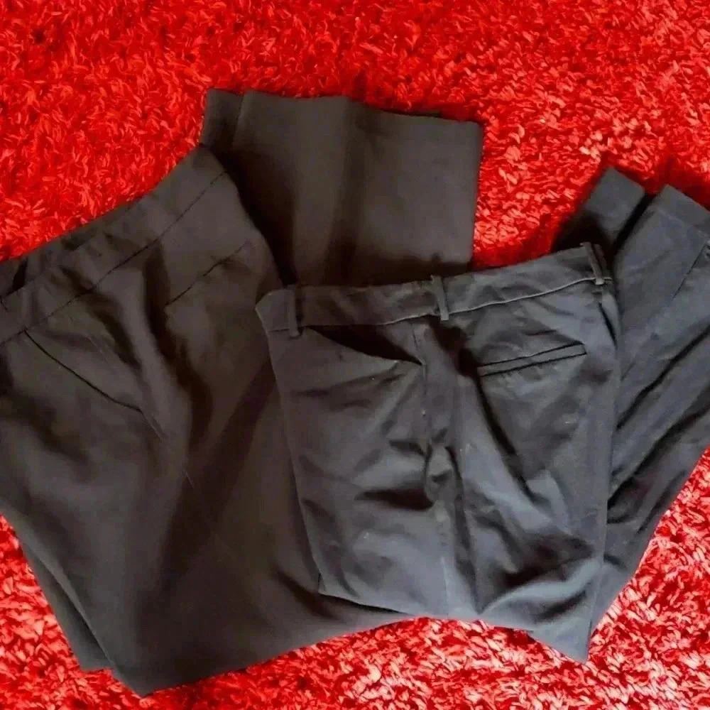Zac & Rachel a new day Lot Of black dress pants trousers bundle Womens  size 10